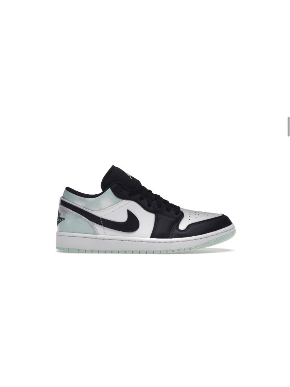Jordan 1 Low Tie- Dye Pastel Green Size 10.5- DM1199-100
